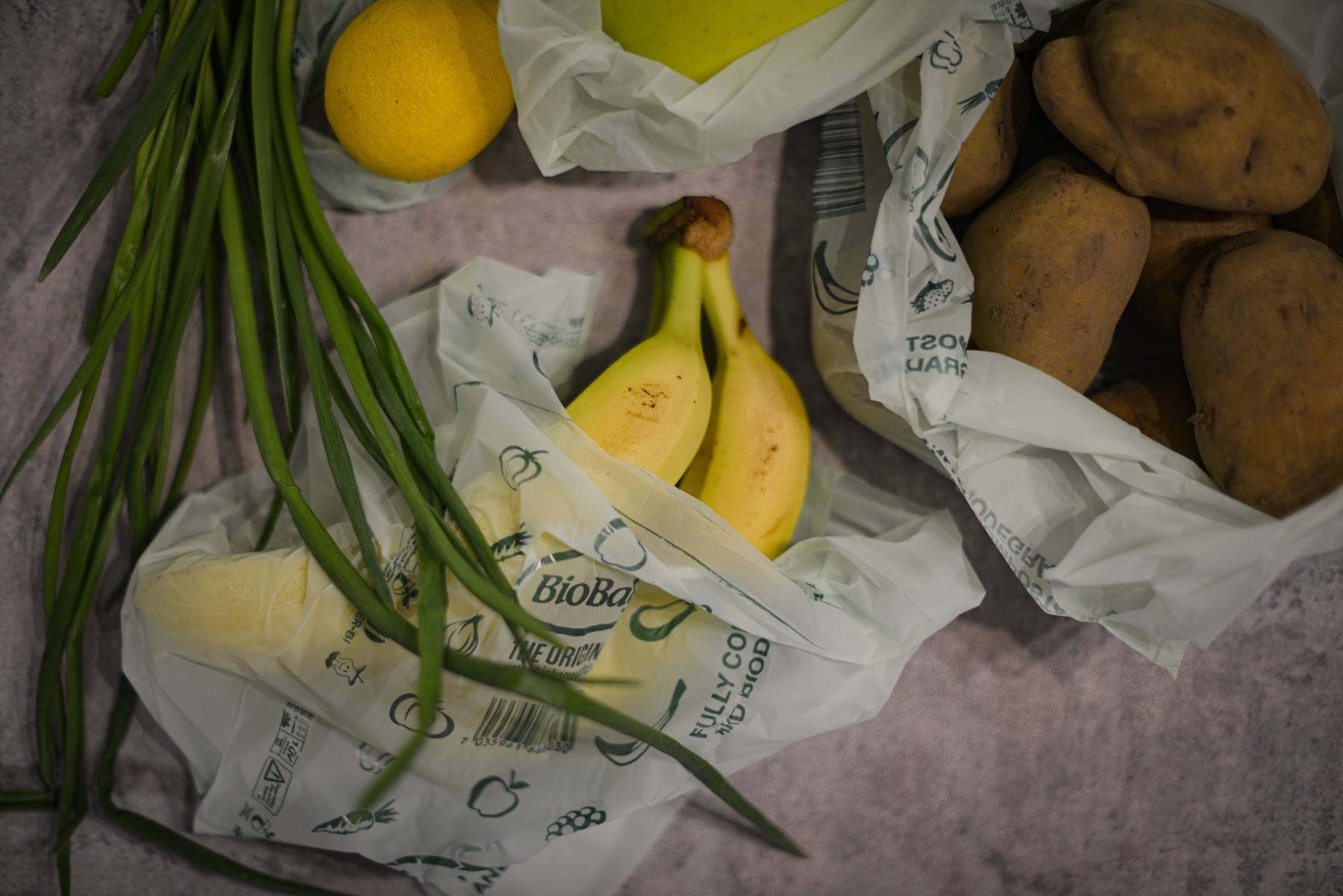 Shopping and fruit & vegetable bags